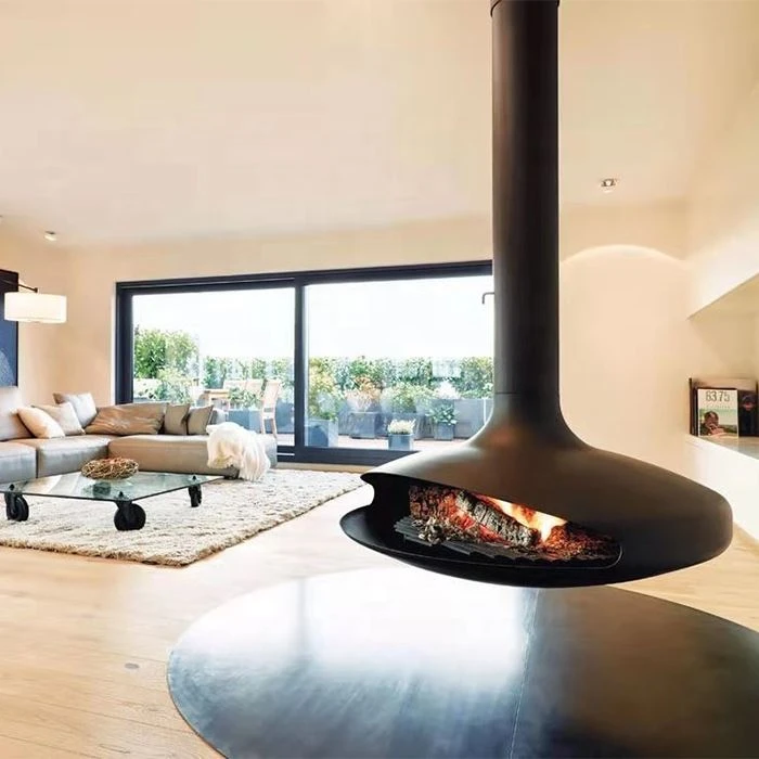 Chimenea colgante negra