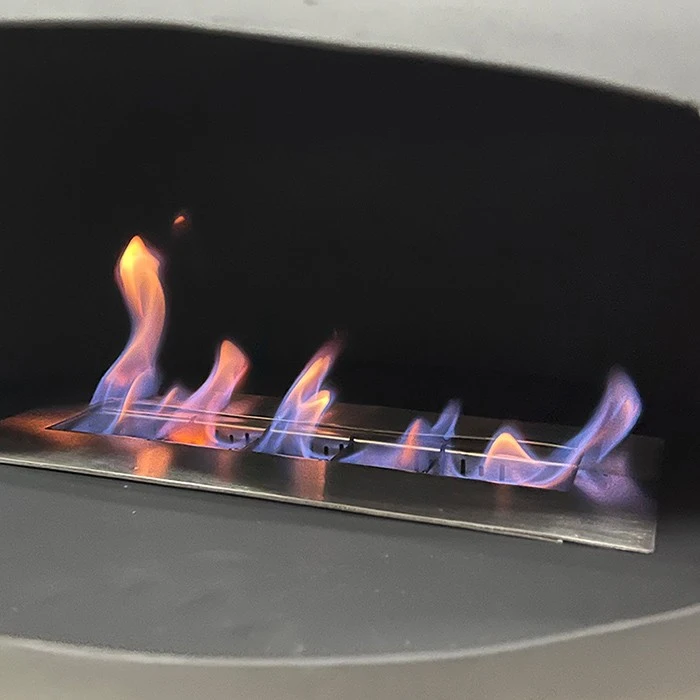 Floor Standing Bracket Bio Ethanol Fireplace