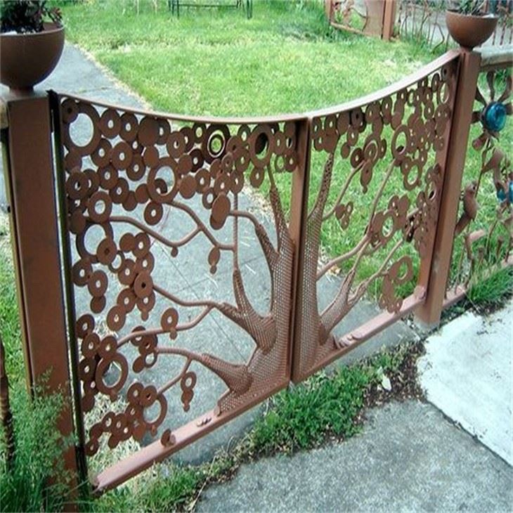 Garden Privacy Art Metal Screens Panels