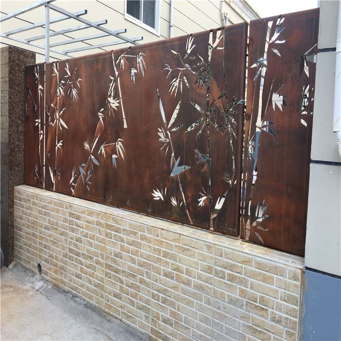 Led Corten Screen