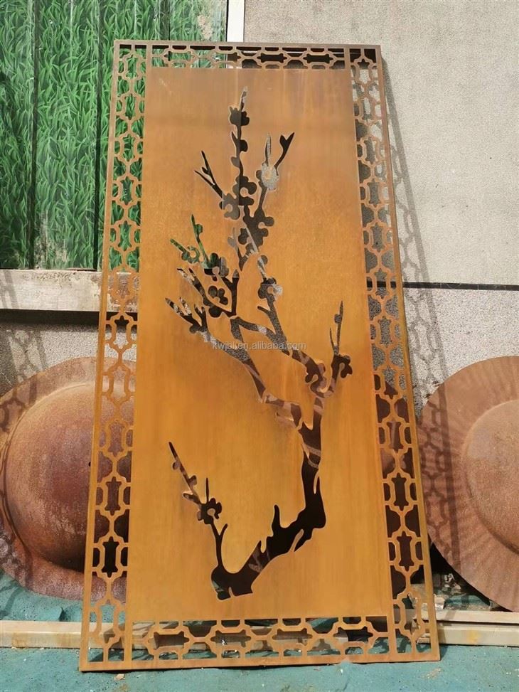 Led Corten Screen
