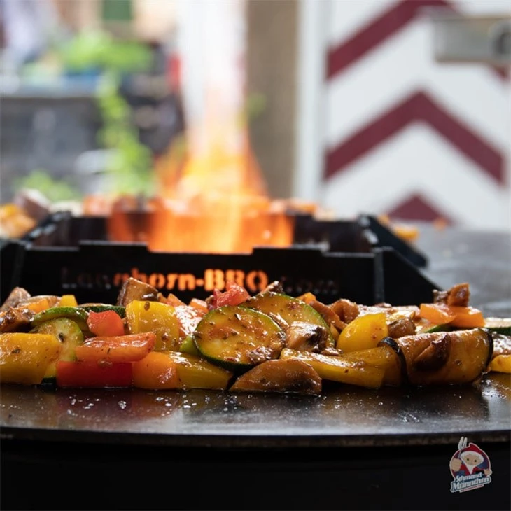 Oxidised Brasero Corten Steel BBQ