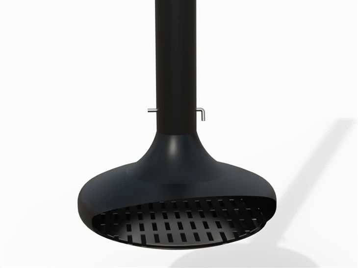Chimenea suspendida para calentar
