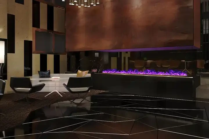 Water Steam Fireplace Artificial Decor