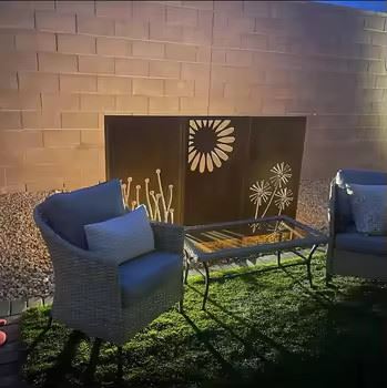 Corten Steel Decorative Screens