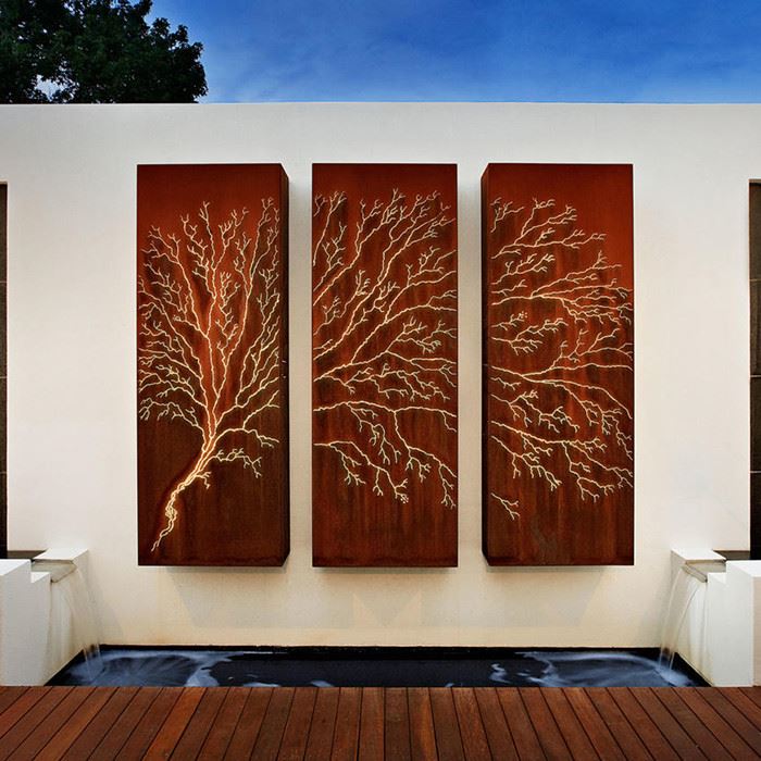 Corten Steel Decorative Screens