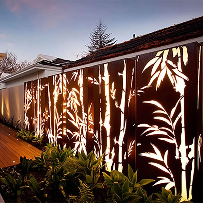 Corten Steel Decorative Screens