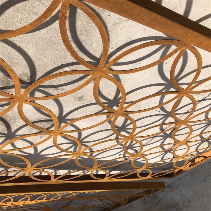 Outdoor Standing Decoration Steel Screen Panel